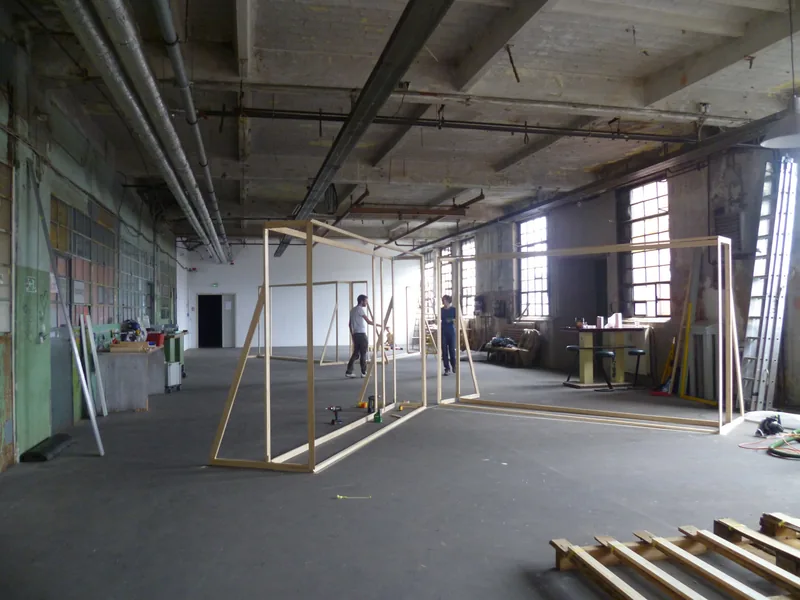 Mehrzweckhalle — die 200,3 m² große Mehrzweckhalle im ersten Obergeschoss des Flutgraben